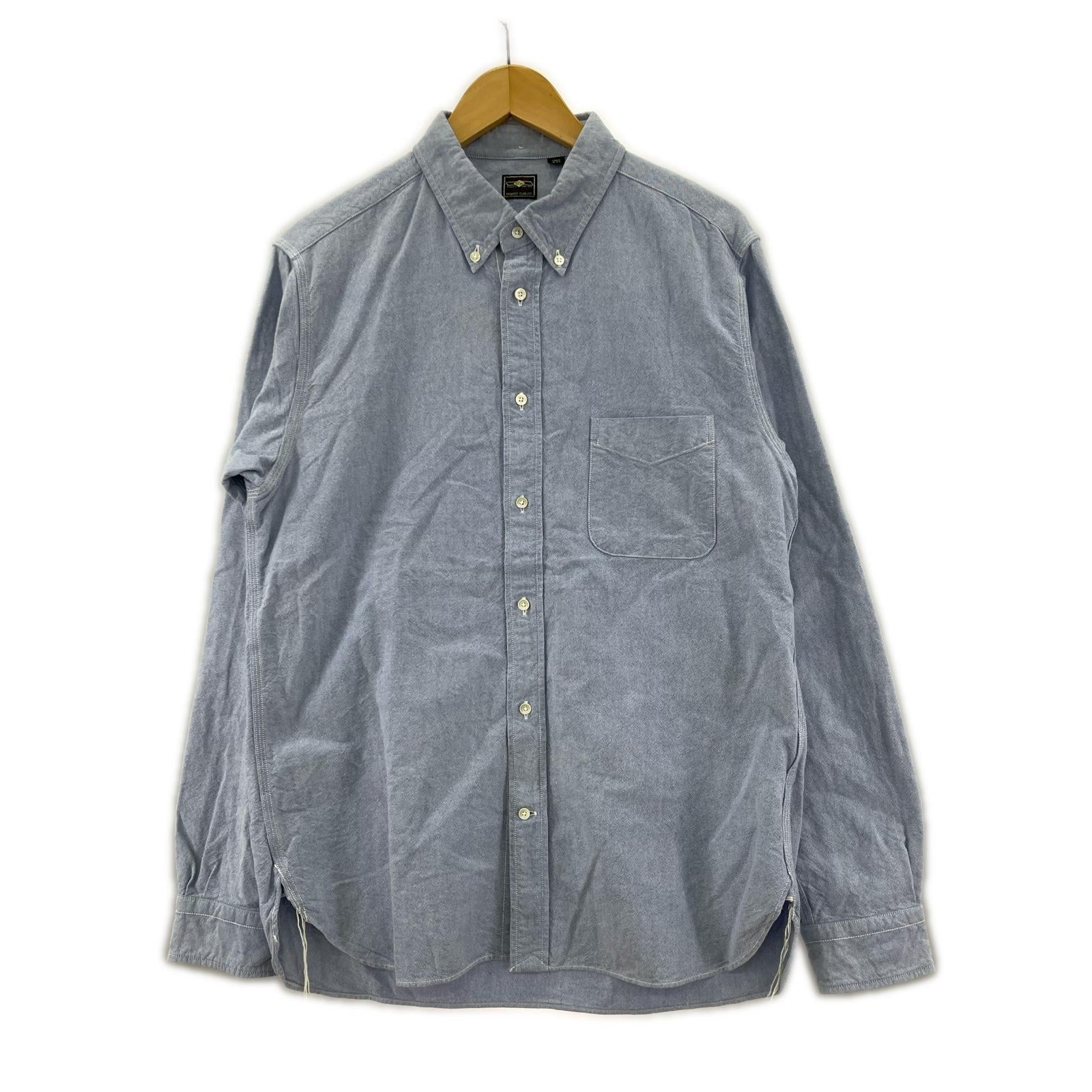 長袖シャツ OXFORD L/S B.D. SHIRT(16-16 1/2) L ブルー