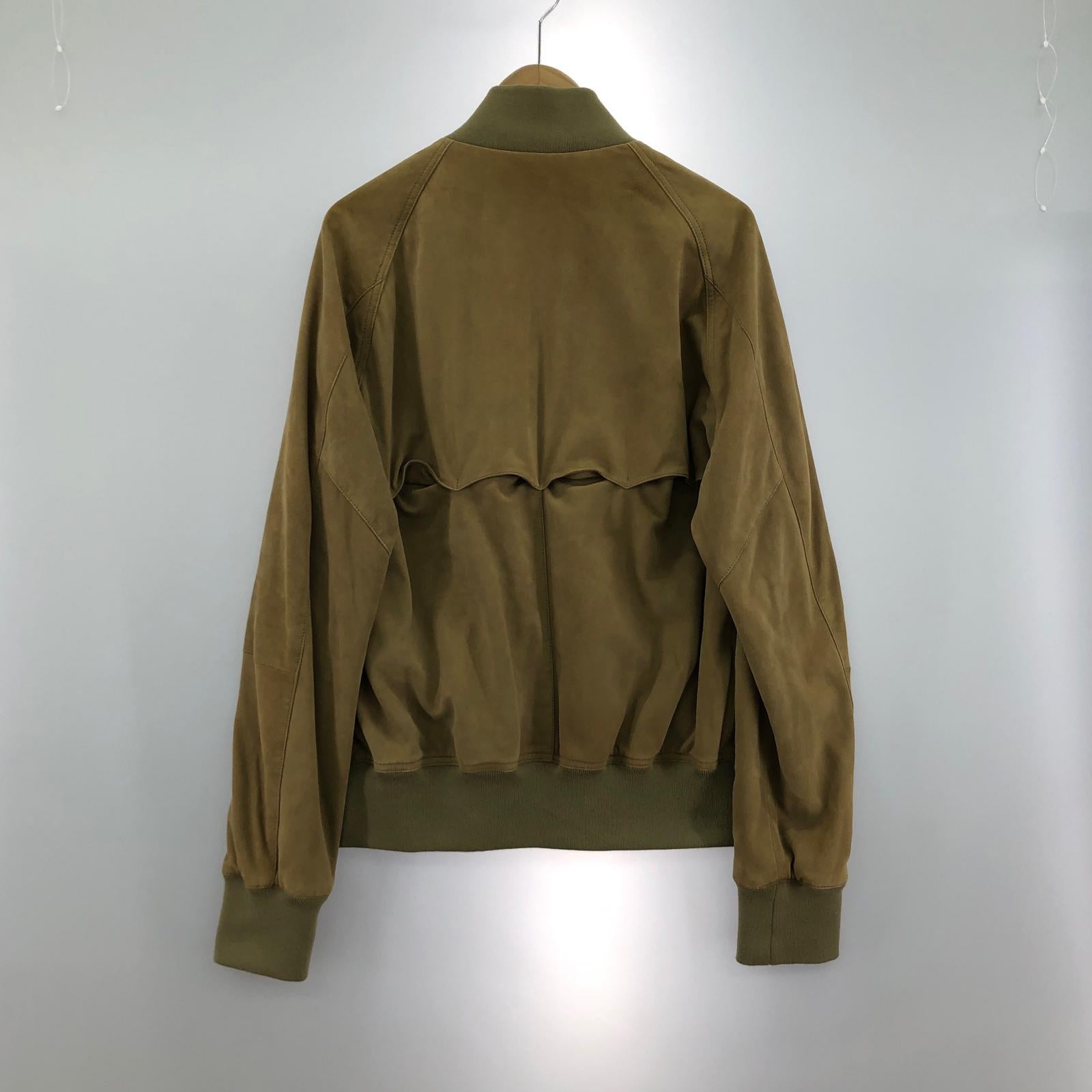 ジャケット BARACUTA スエードレザー G9 ハリントンジャケット　バーク（42） 42 ブラウン