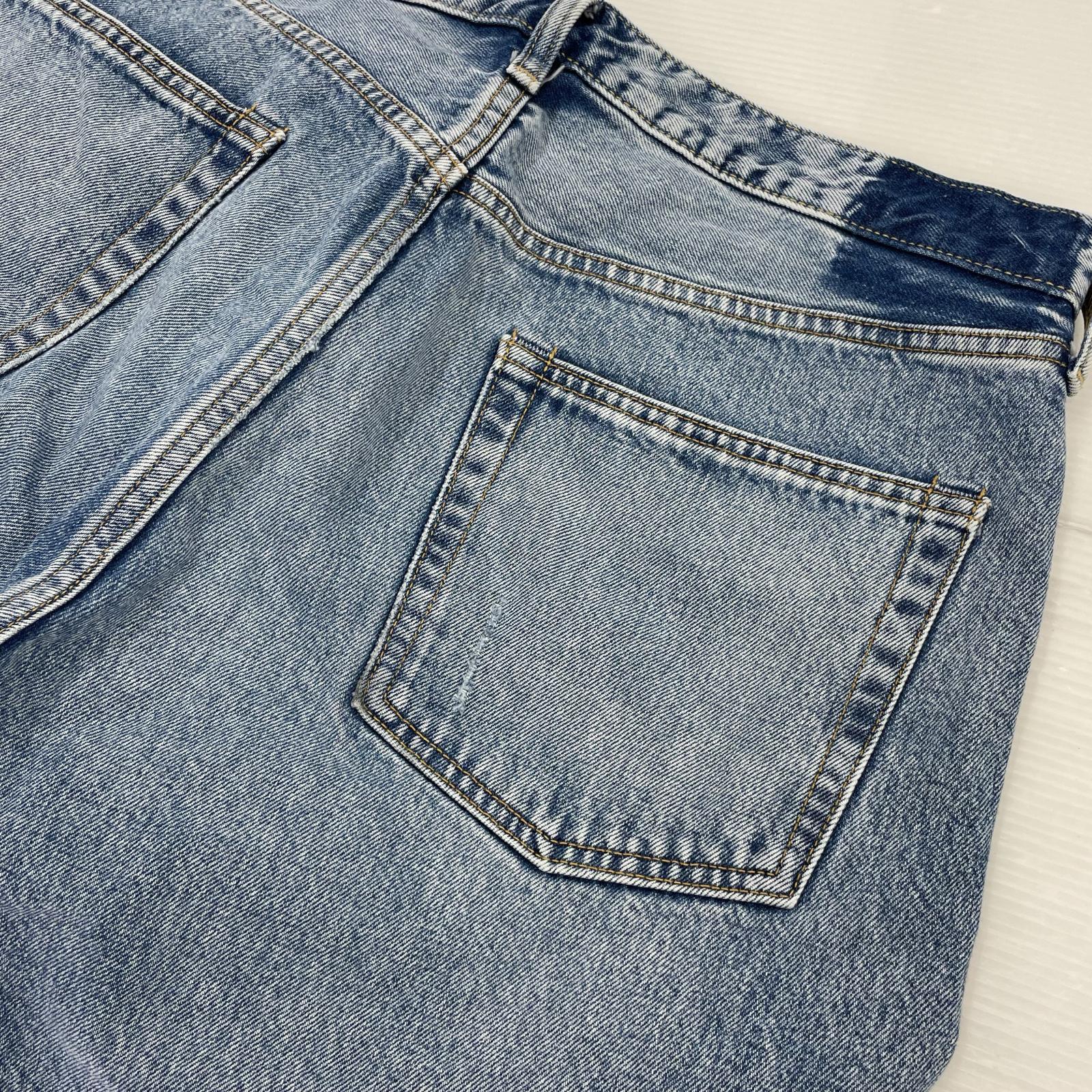デニムパンツ ドナルドデニムパンツ 32 ブルー