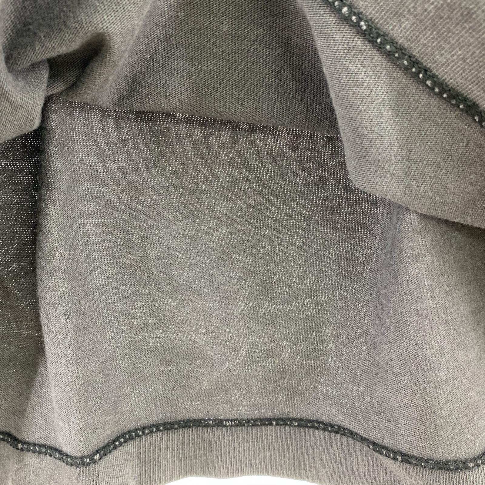 長袖Ｔシャツ FEAR OF GOD/FG_LS TEE /SNT OF GOD/黒系 グレー