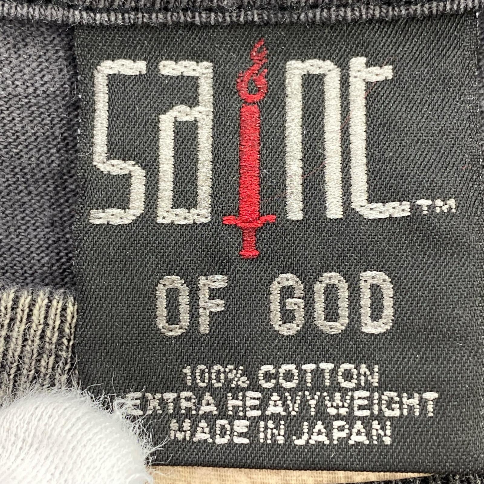 長袖Ｔシャツ FEAR OF GOD/FG_LS TEE /SNT OF GOD/黒系 グレー