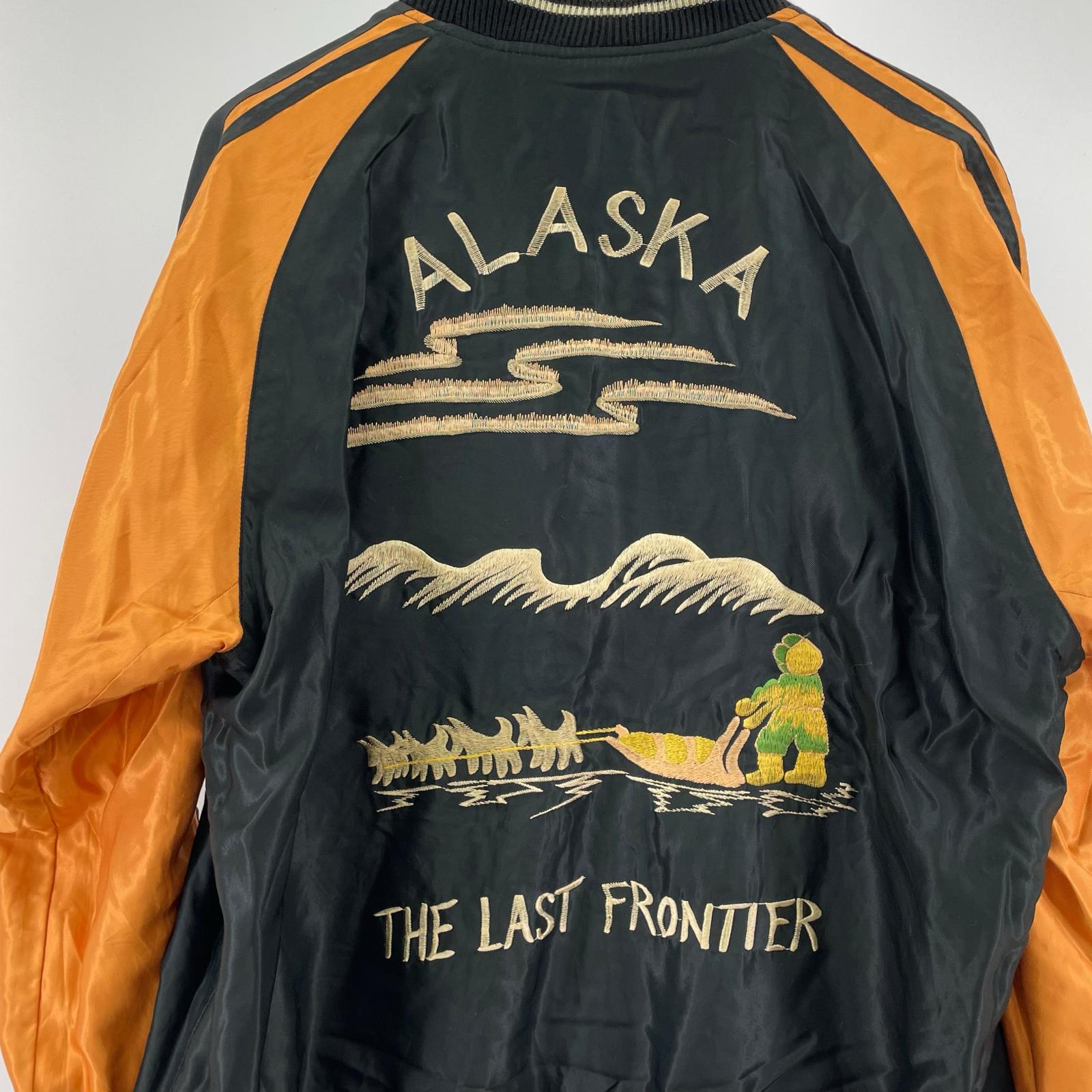 ブルゾン スーベニアジャケット ALASKAN EAGLE × DOG SLED