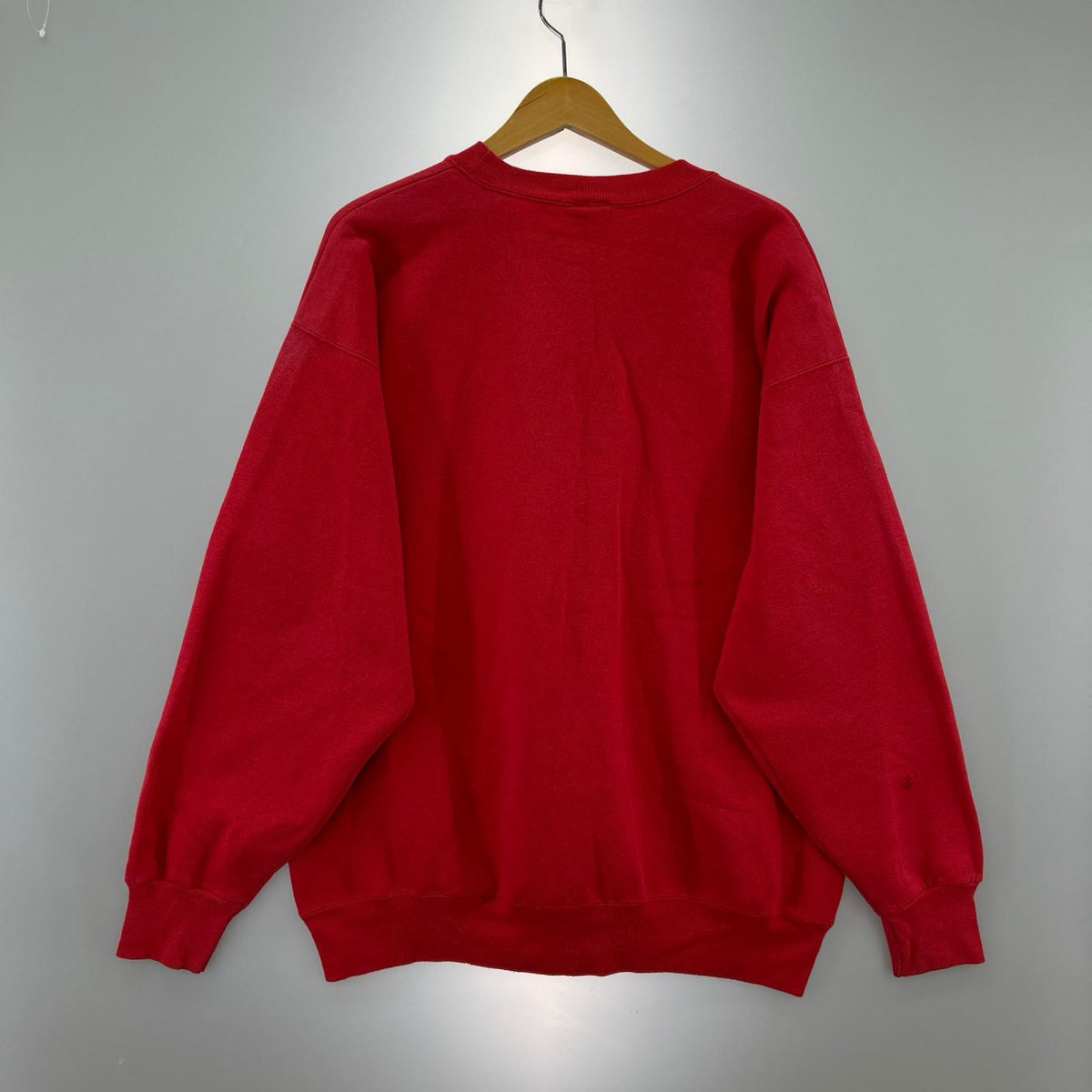 スウェット USA製 DISENY Pooh 赤 (L) L レッド