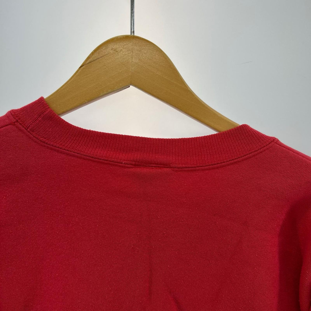 スウェット USA製 DISENY Pooh 赤 (L) L レッド