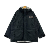 ブルゾン 90s 内ﾌﾘｰｽ ﾏｳﾝﾃﾝﾊﾟｰｶｰ (M) M ブラック