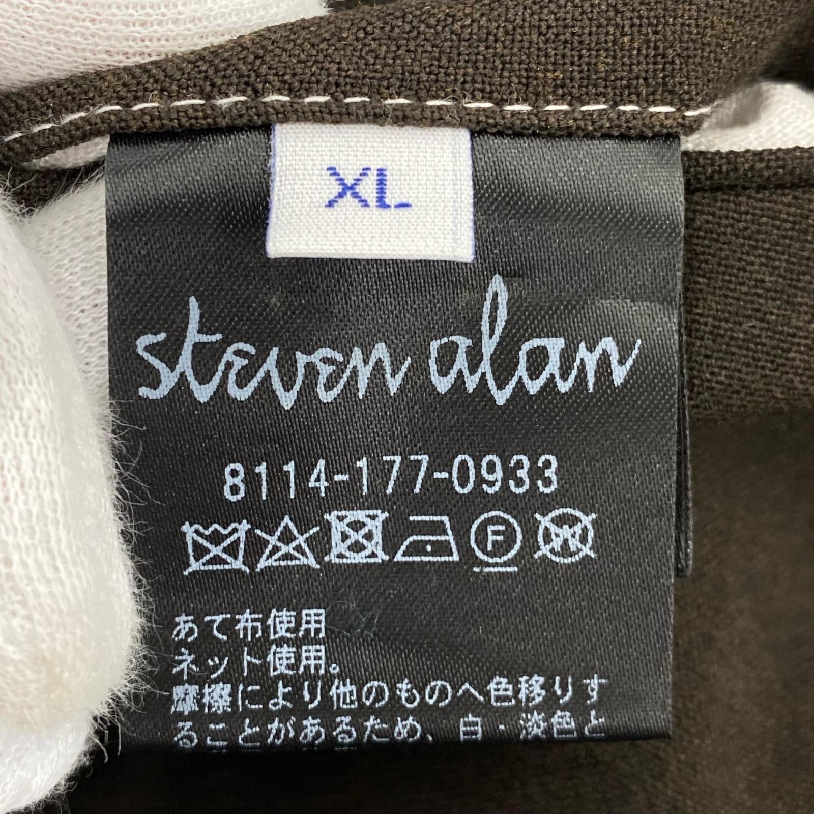 パンツ PLEATED DRESS TROUSERS (XL) ブラウン