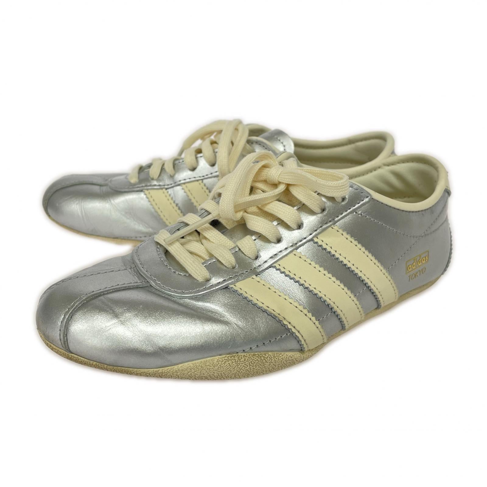 スニーカー adidas TOKYO W/シルバー/JQ0593/23㎝ 23cm (US5 UK4 1/2 EU36) シルバー