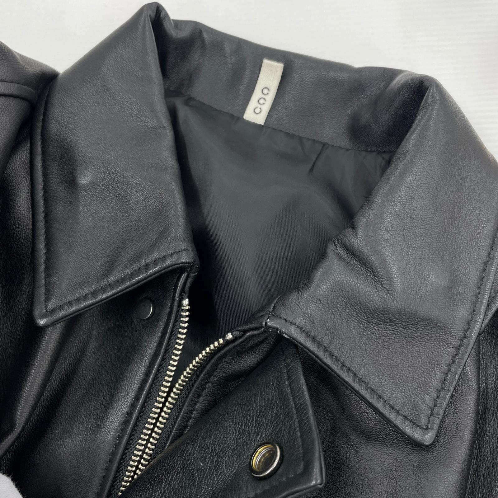 ジャケット CCU COVERALL SHIRT レザージャケット 2 ブラック 2 ブラック