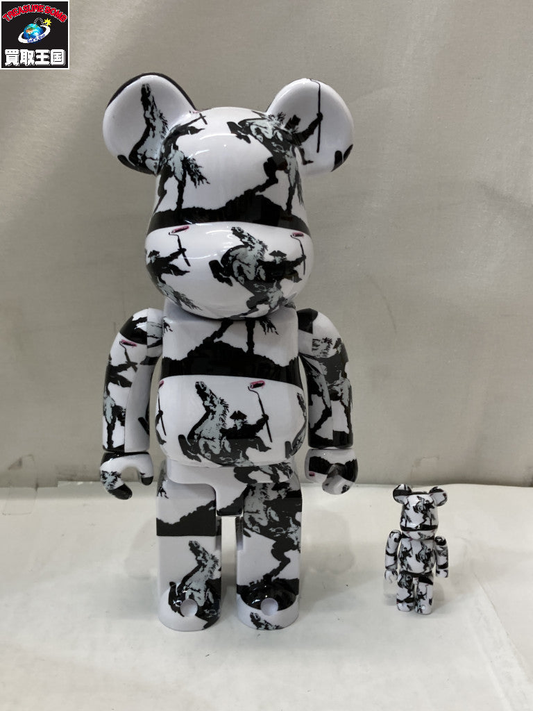 ベアブリック BANKSY 400% 100% その他小物