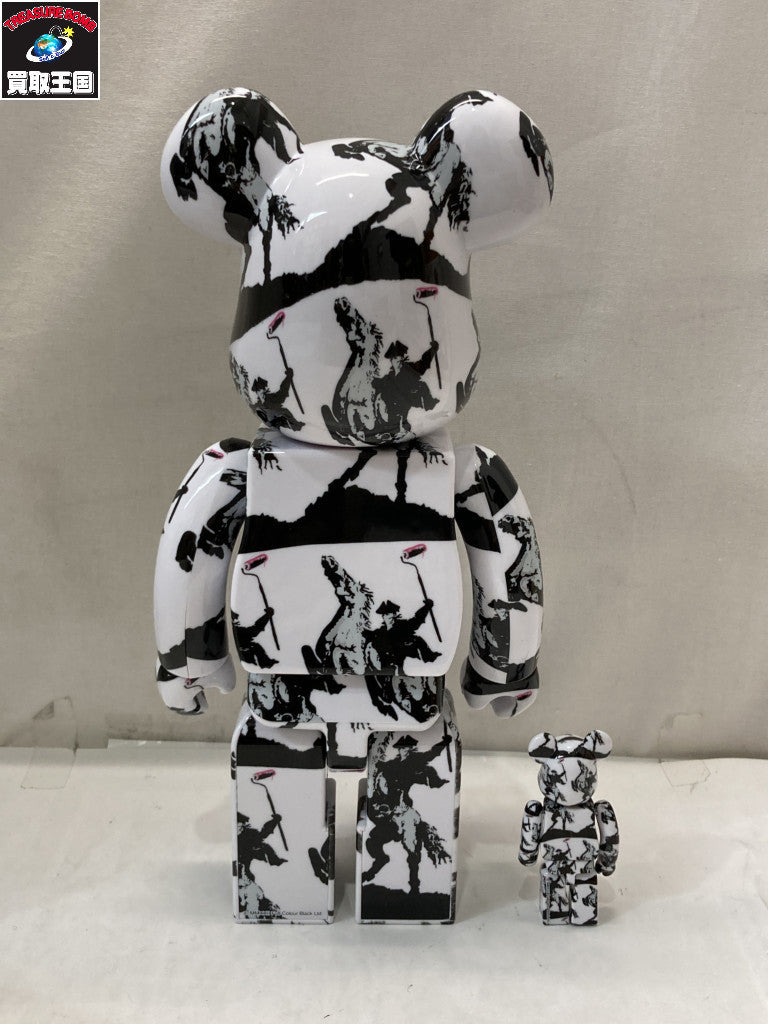 ベアブリック BANKSY 400% 100% その他小物