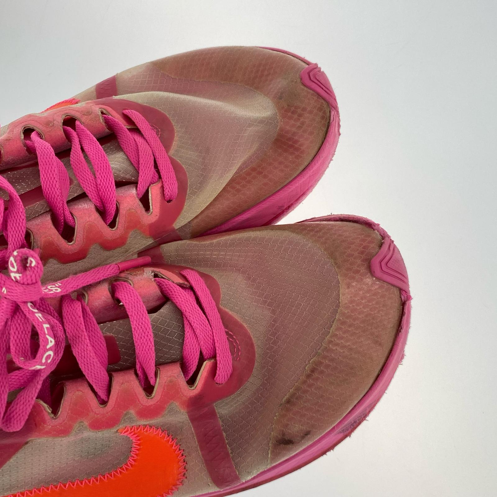 スニーカー Off-White × Nike Zoom Fly "Pink" 26.5cm 26.5cm (US8 1/2 UK8 EU43) ピンク