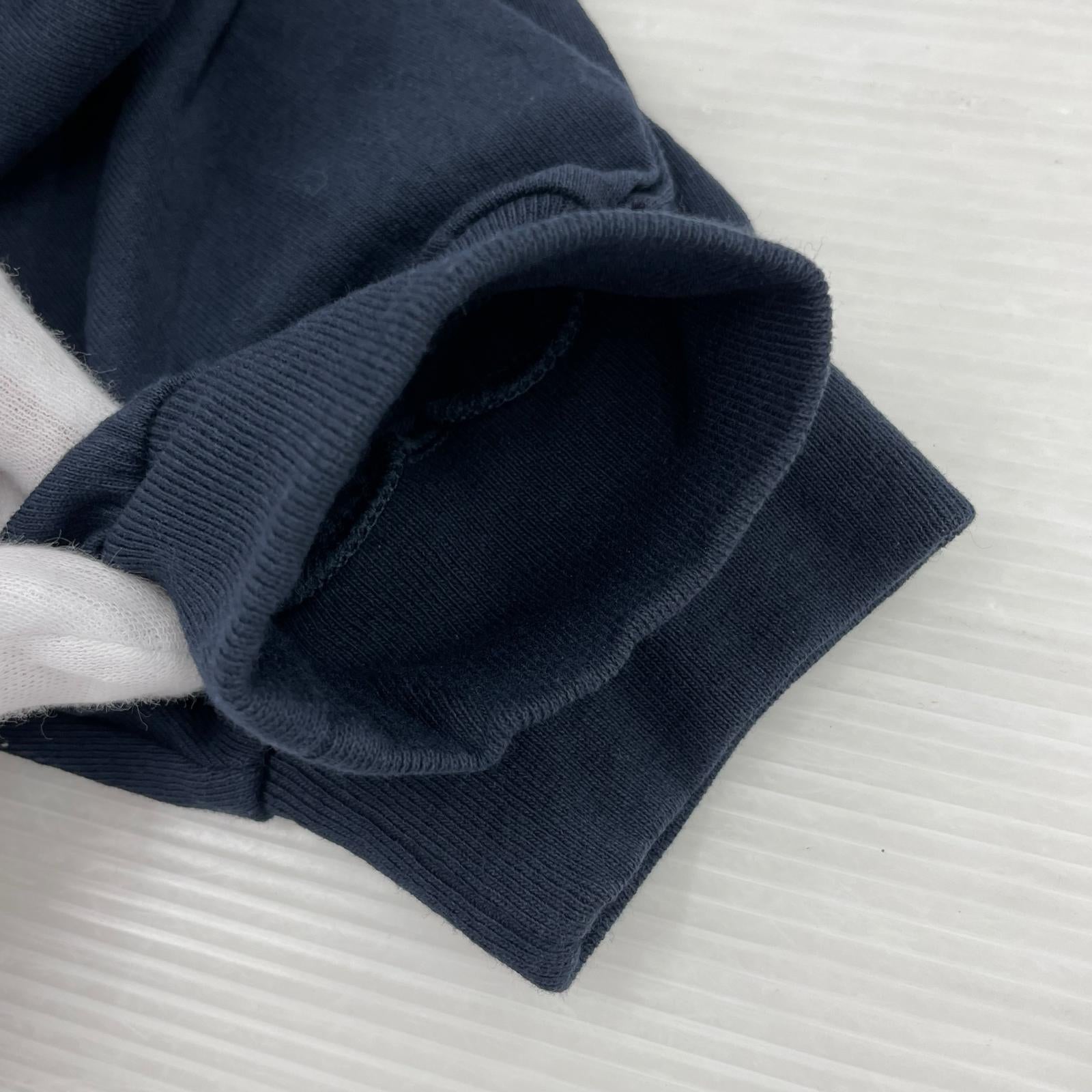 長袖Ｔシャツ COLLEGE LS COTTON 232ATDT-LTM04S(3) ネイビー ネイビー