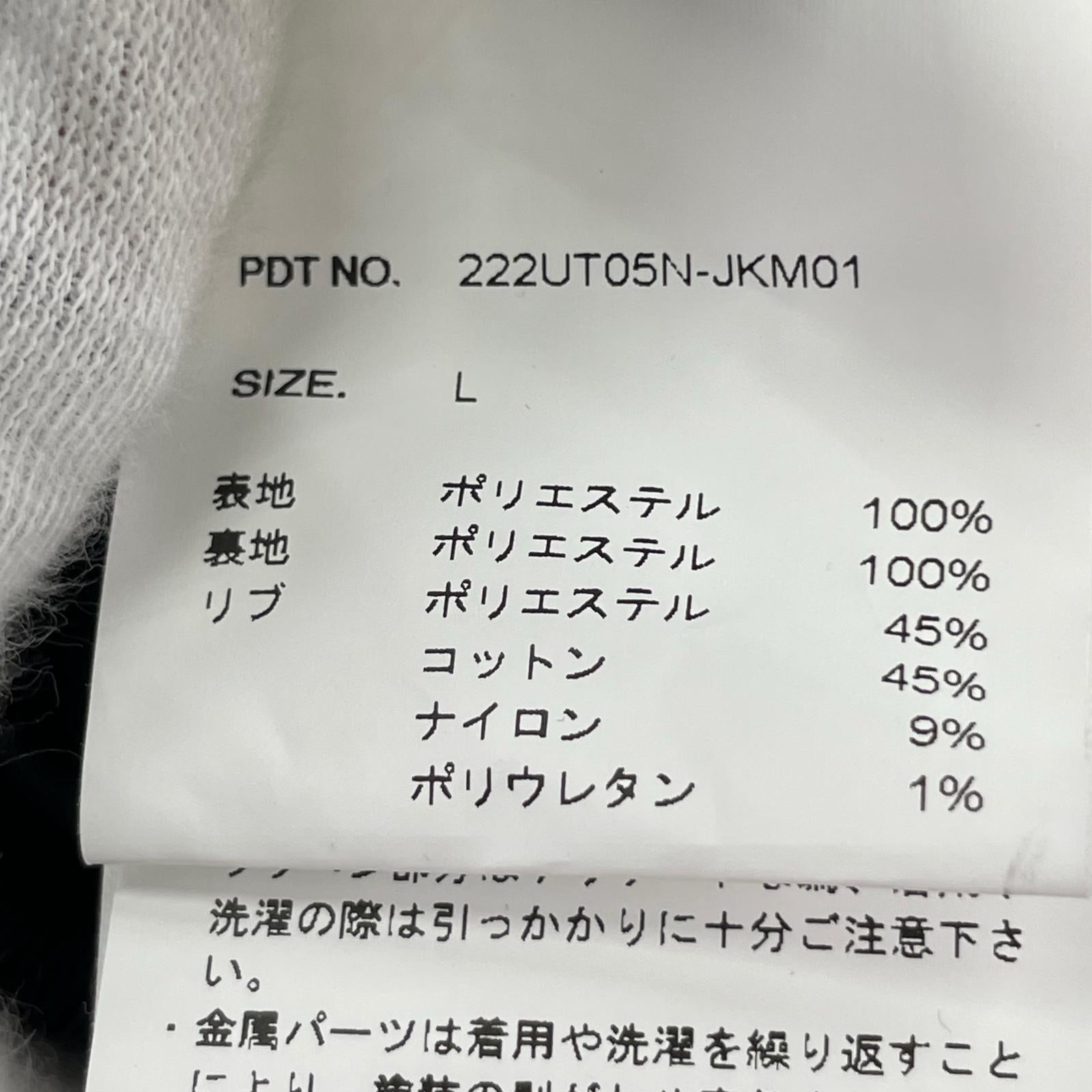 ジャケット H-D.RACING JK.PE 222UT05N-JKM01 (L) ブラック L ブラック