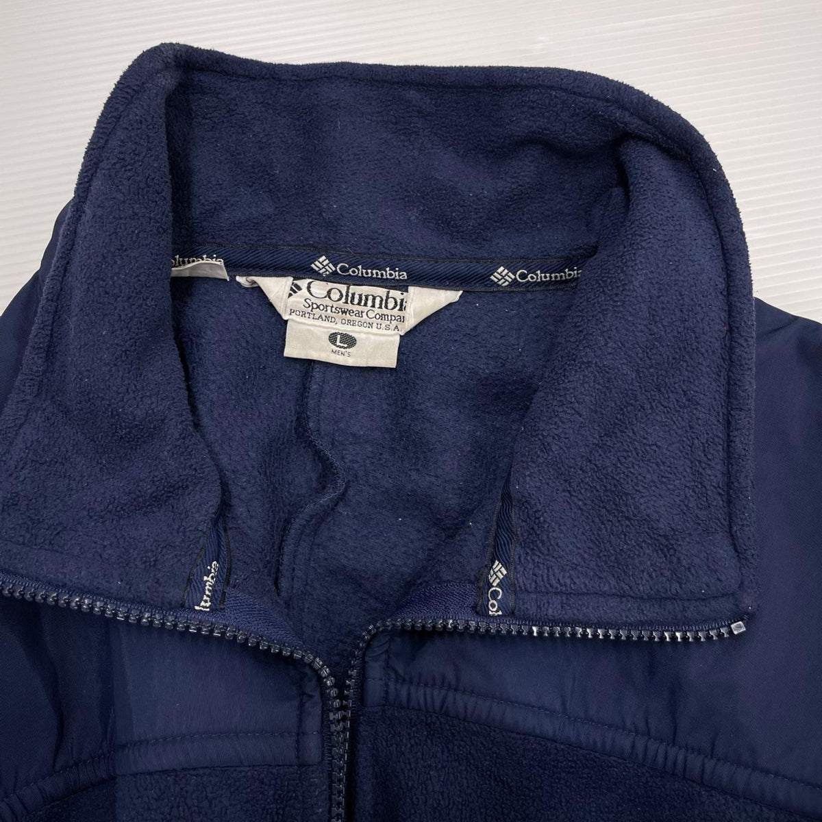 ジャケット 90s ﾌﾘｰｽ ﾈｲﾋﾞｰ (L) L ネイビー