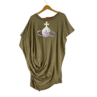 半袖Ｔシャツ 変形デザイン カーキ (2) カーキ