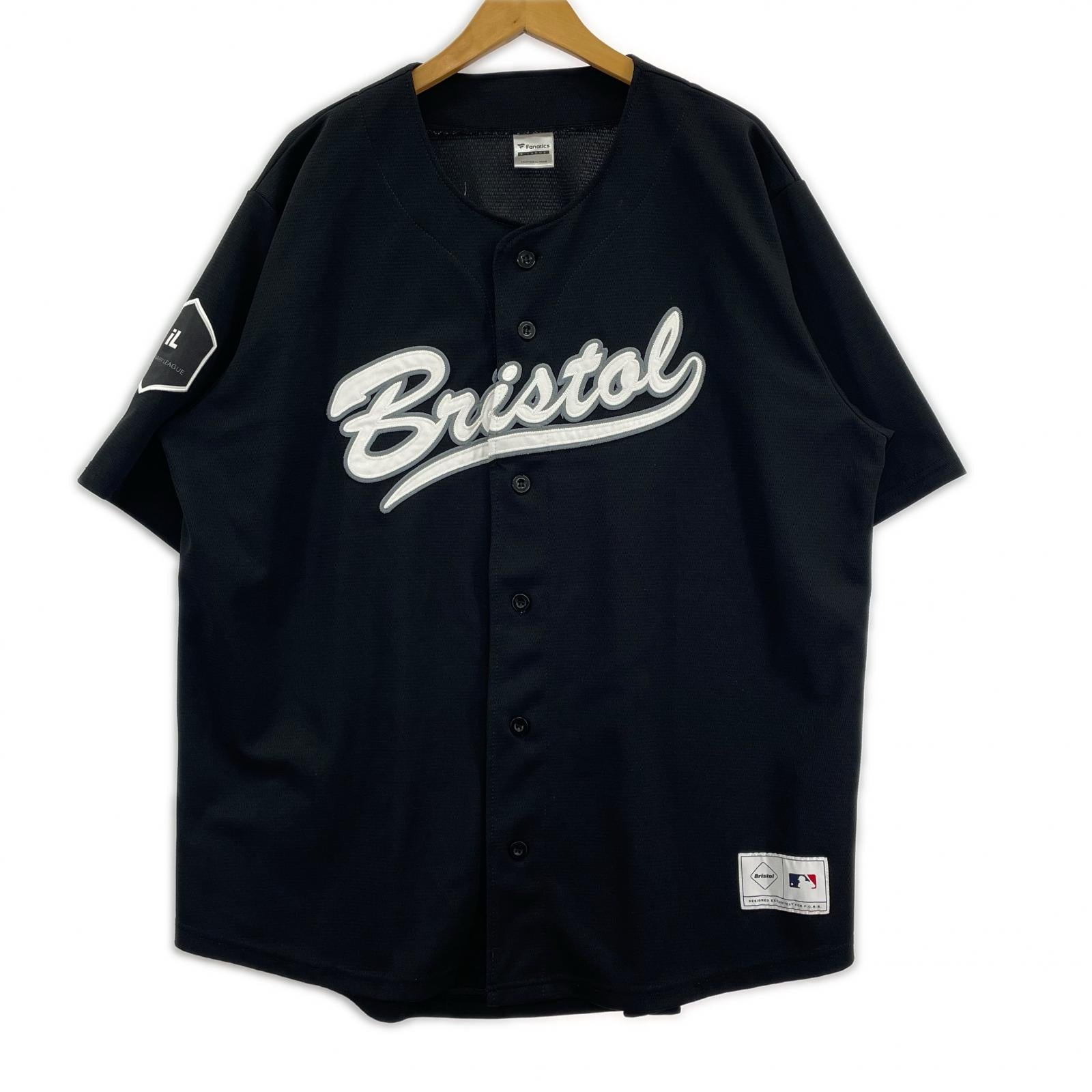 半袖シャツ Fanatics MLB TOUR BASEBALL SHIRT/XL ブラック
