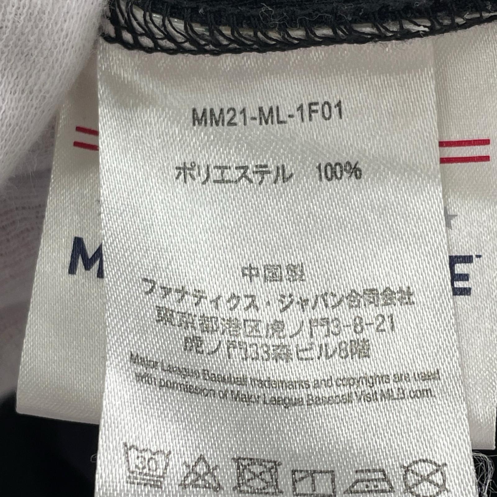 半袖シャツ Fanatics MLB TOUR BASEBALL SHIRT/XL ブラック