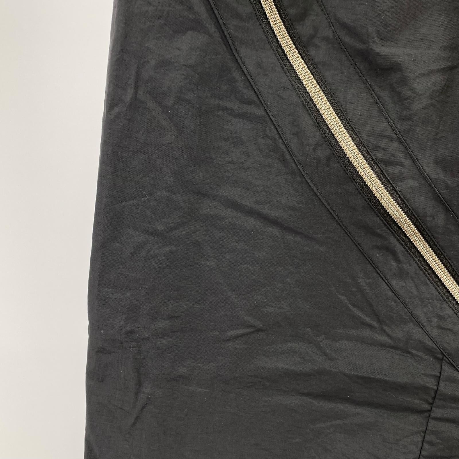 パンツ ジップパンツ　黒（L） L ブラック