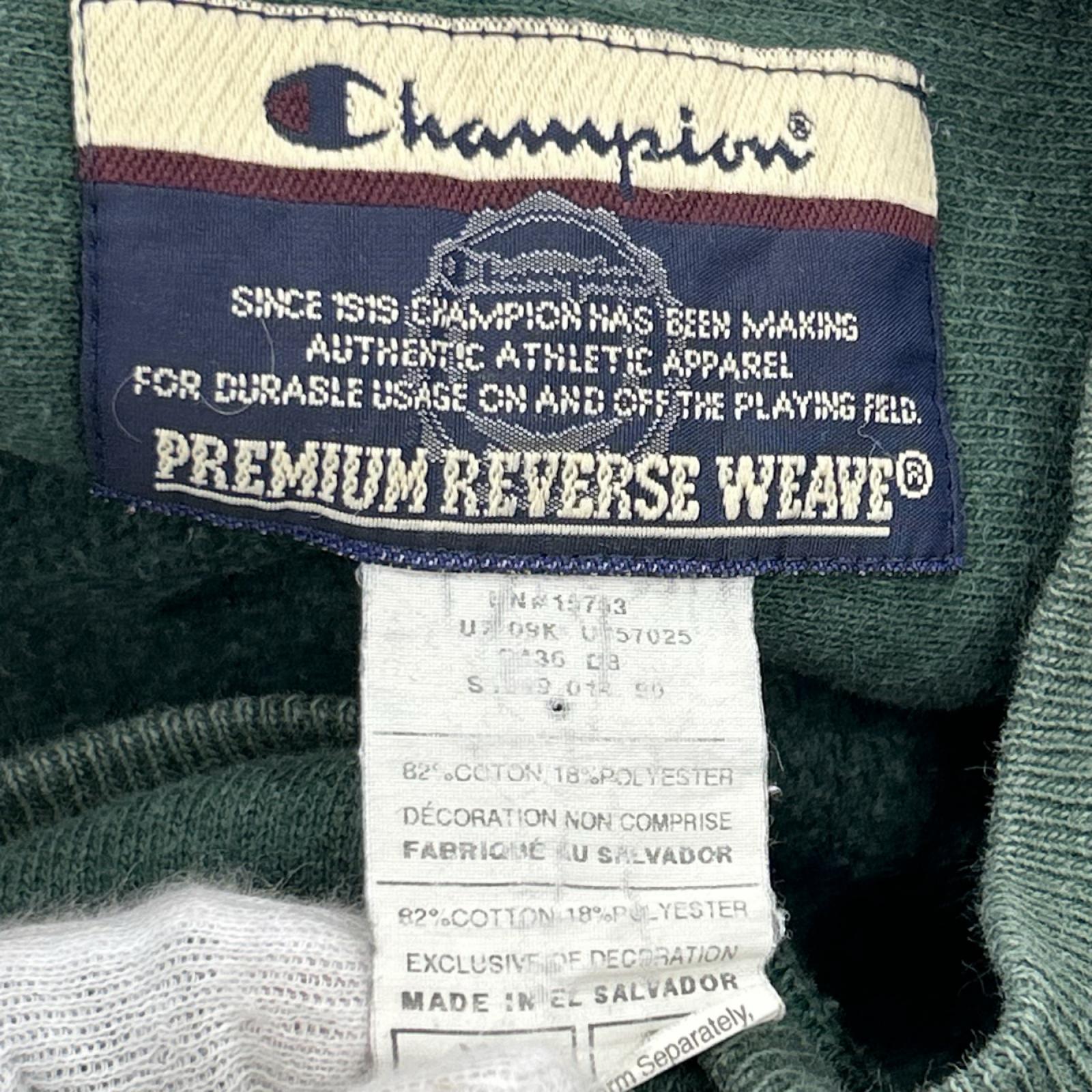 スウェット PREMIUM REVERSE WEABE グリーン