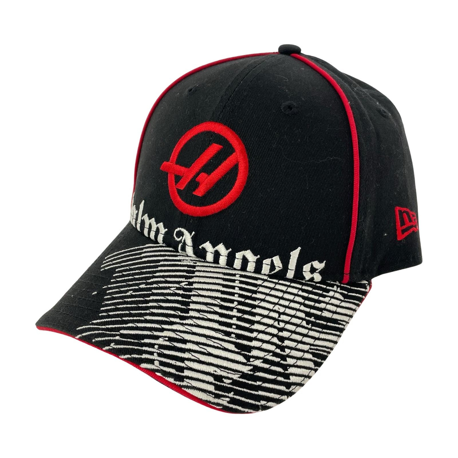 キャップ NEW ERA×PALM ANGELS 刺繍キャップ 黒 ブラック