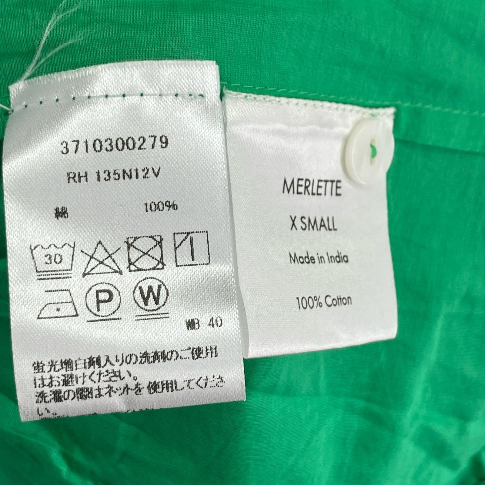 ワンピース Merlette グリーン グリーン