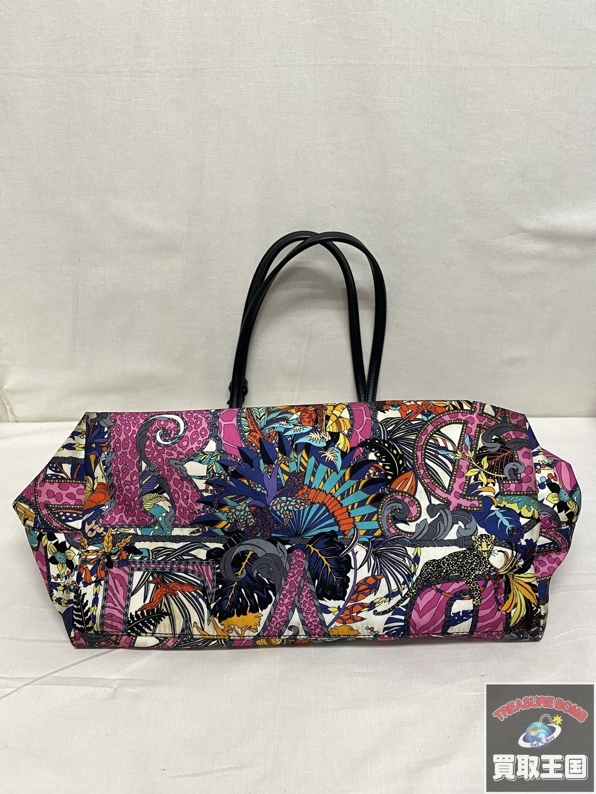 Salvatore Ferragamo アニマル柄 トートバッグ AU-21/1021