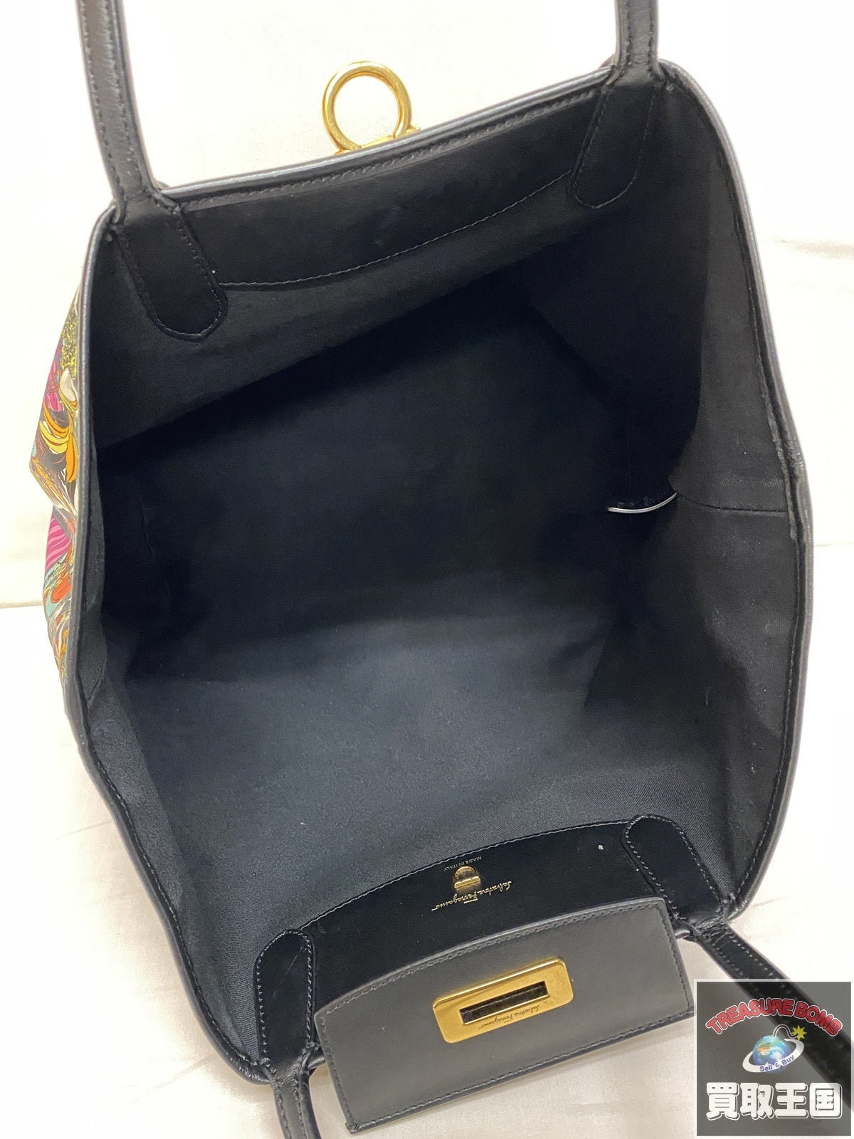 Salvatore Ferragamo アニマル柄 トートバッグ AU-21/1021