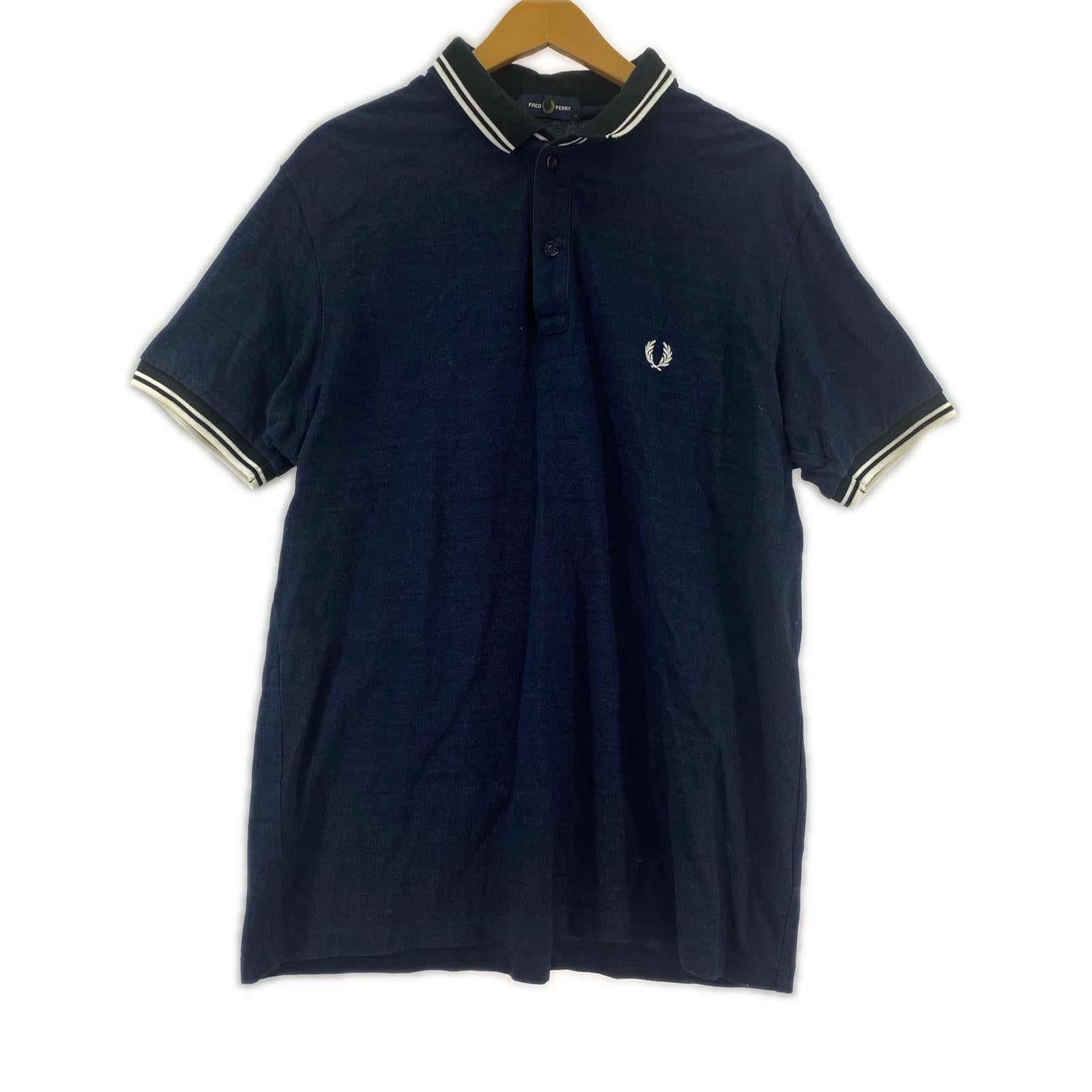 ポロシャツ fred perry ポロシャツ LL ネイビー