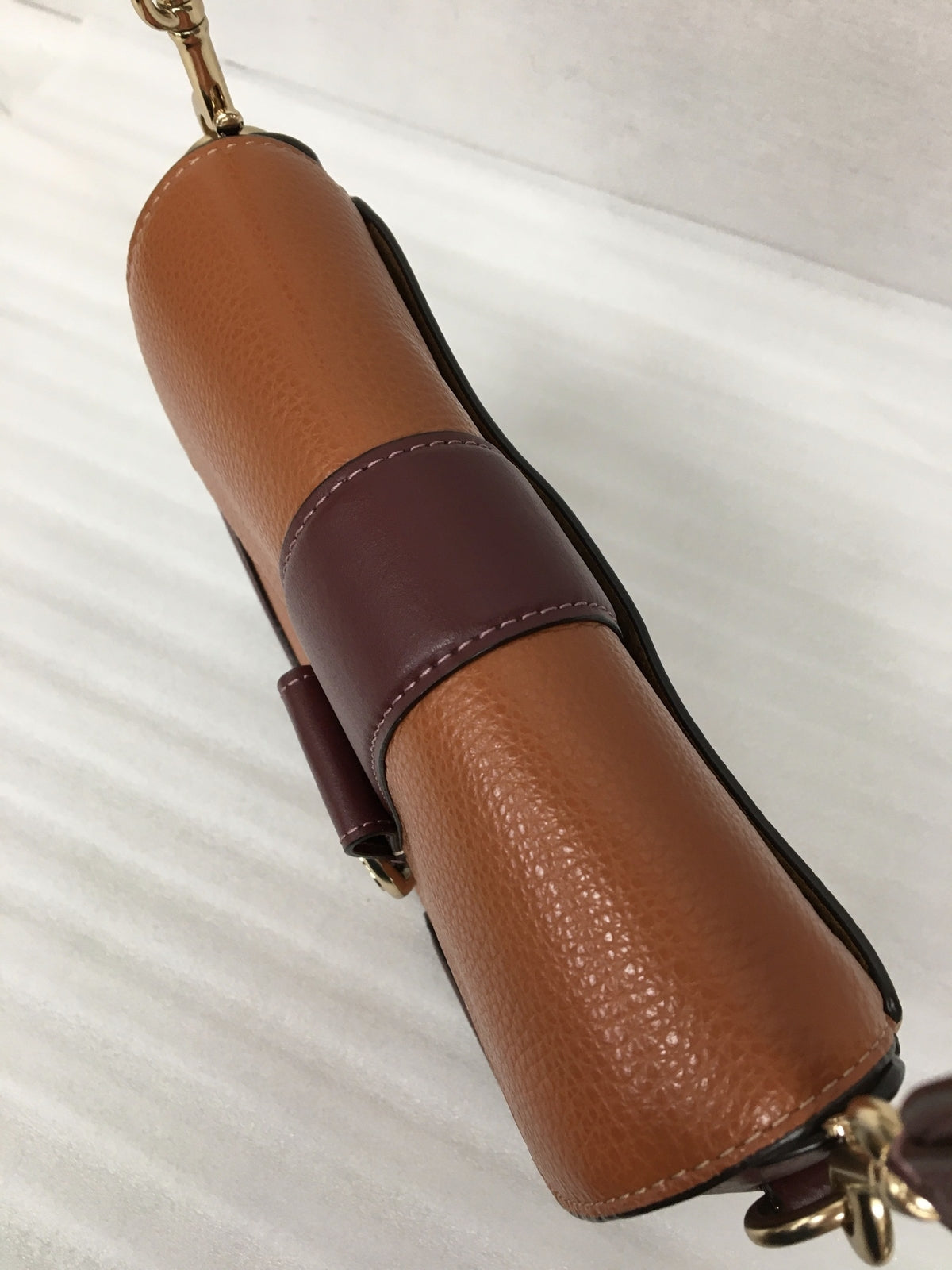 CA212 georgie saddle bag in colorblock