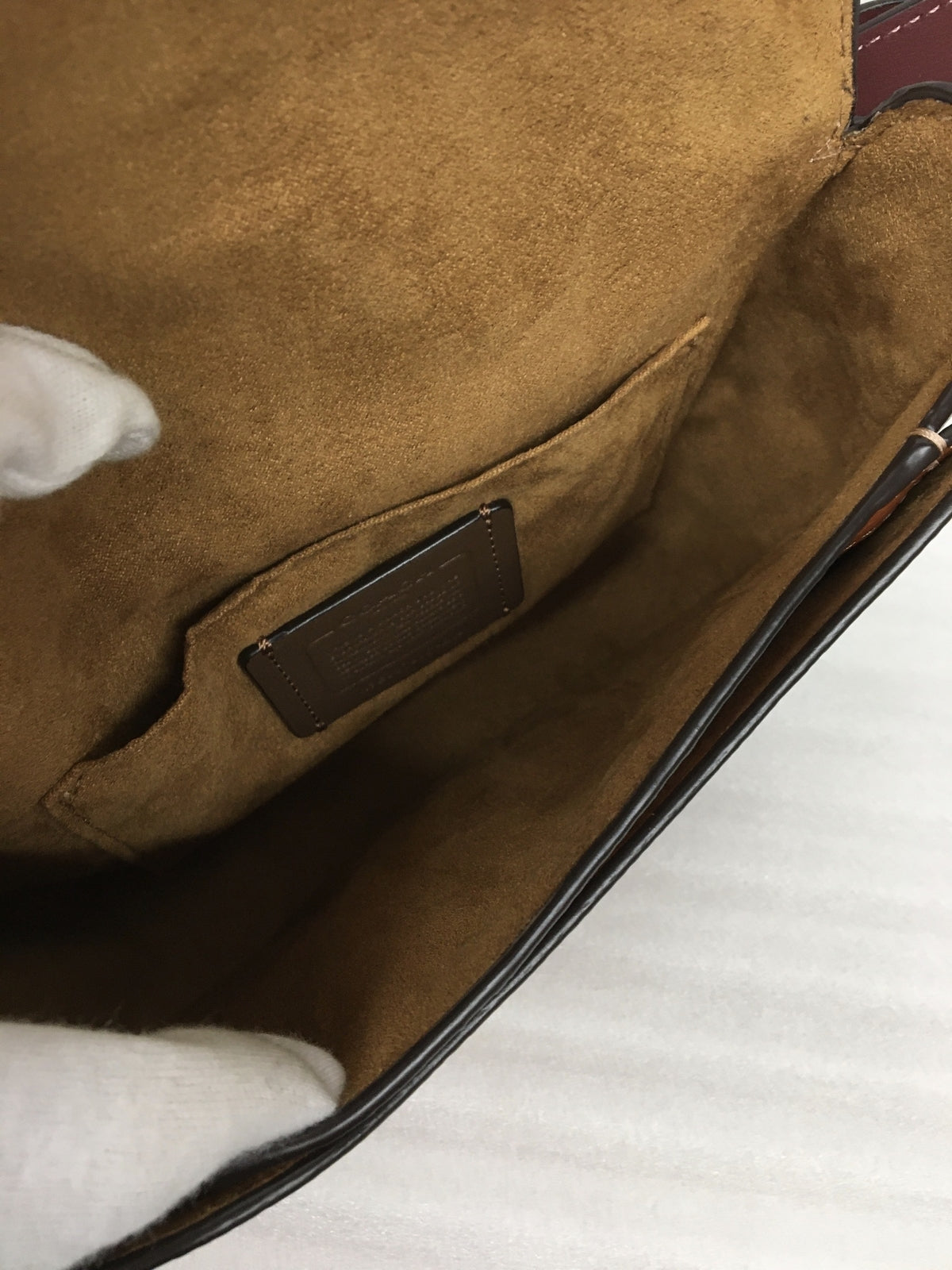 CA212 georgie saddle bag in colorblock