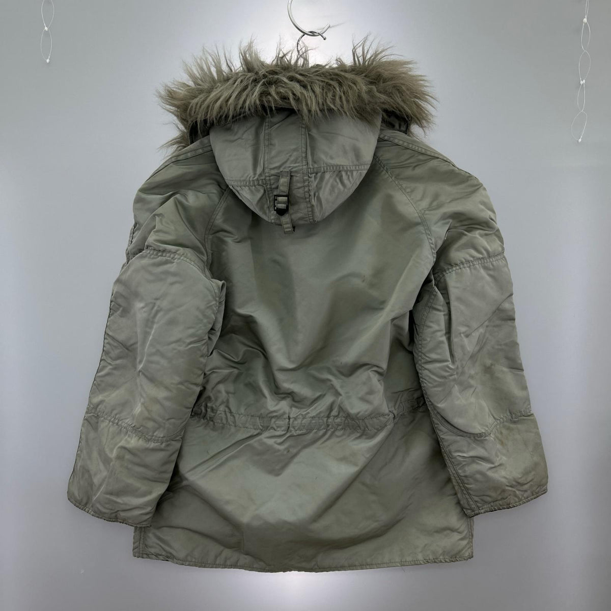 ミリタリージャケット N-3B (M) M グレー