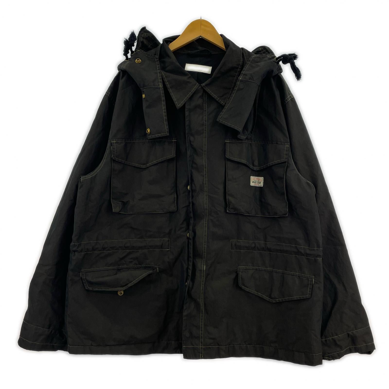 ジャケット ×STUSSY Ranger Jacket 黒 (M) M ブラック