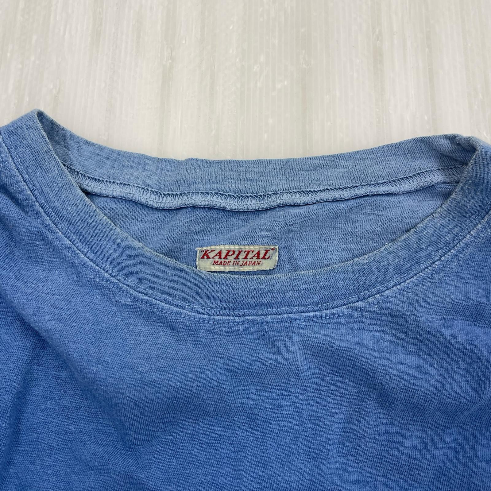 半袖Ｔシャツ KAPITAL BIGTee 2 2 ブルー