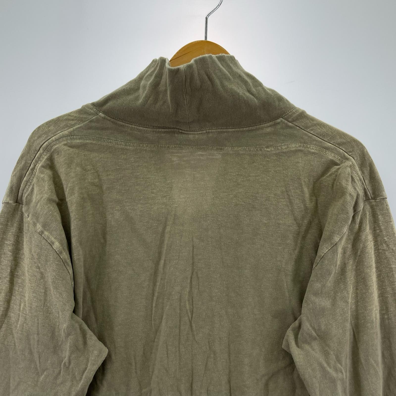長袖Ｔシャツ KAPITAL ショールカラー L/S Tee 4 カーキ