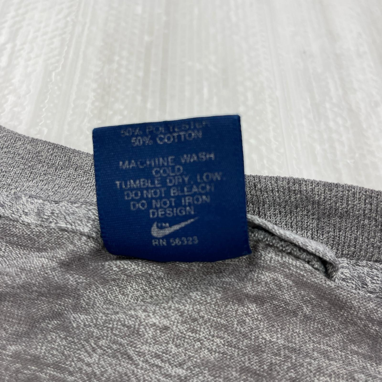 半袖Ｔシャツ NIKE 90S 紺タグ AIR JORDAN WING LOGO Tee L グレー