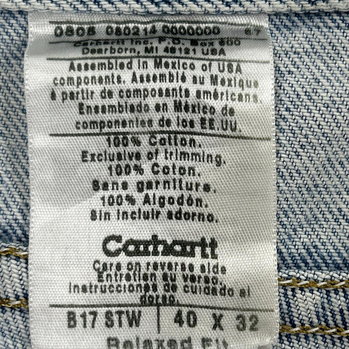 デニムパンツ 40×32 メキシコ製