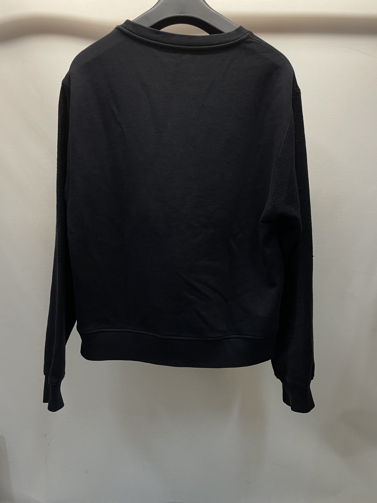 LOEWE ANAGRAM SWEATSHIRT アナグラム刺繍 クルーネックスウェット M 黒