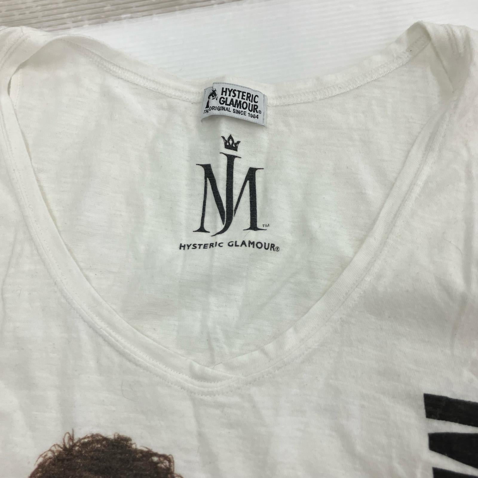 タンクトップ HYSTERIC GLAMOUR michael jackson タンクトップ 白 01182CR01 (F) ホワイト