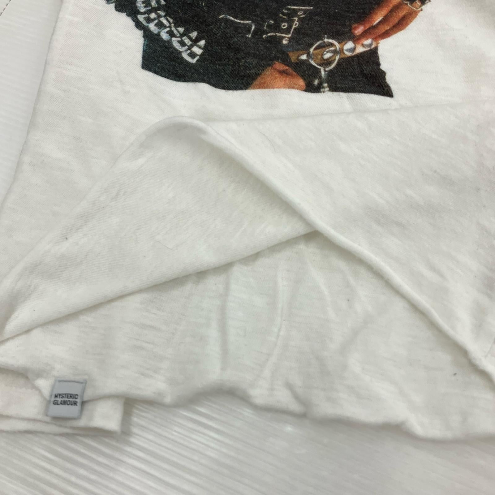 タンクトップ HYSTERIC GLAMOUR michael jackson タンクトップ 白 01182CR01 (F) ホワイト