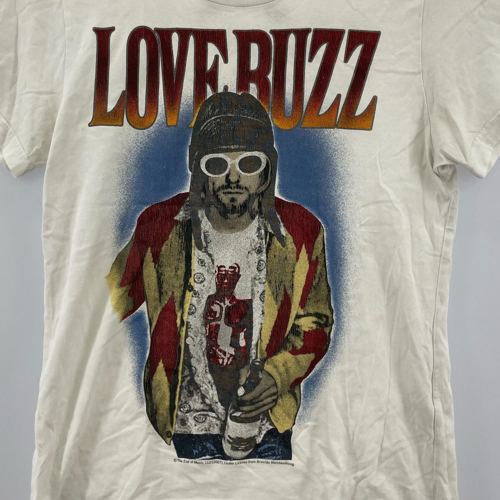 半袖Ｔシャツ HYSTERIC GLAMOUR LOVE BUZZ TEE 白 (F) ホワイト