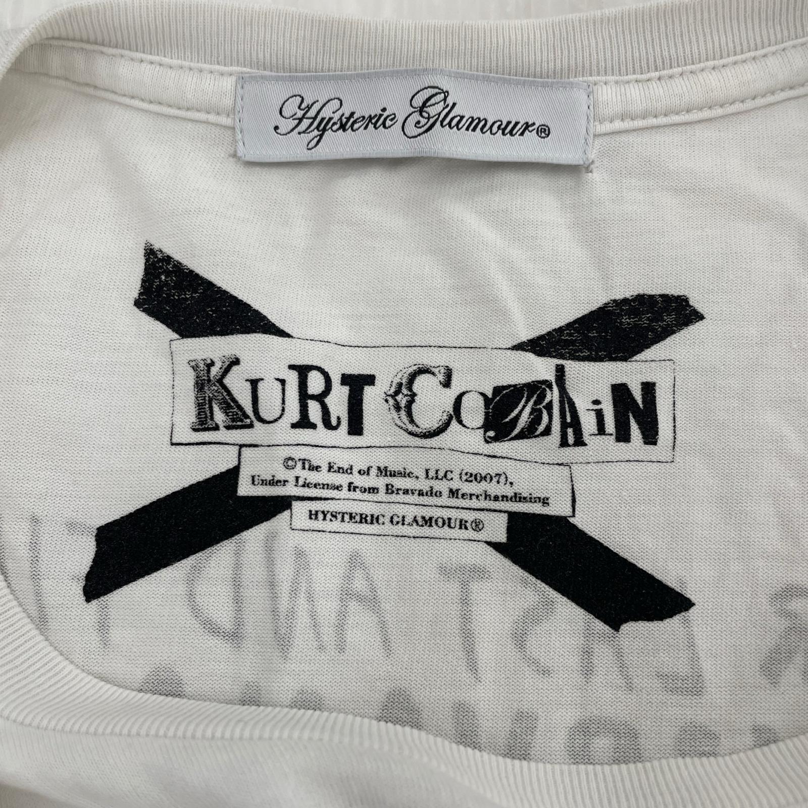 半袖Ｔシャツ HYSTERIC GLAMOUR LOVE BUZZ TEE 白 (F) ホワイト