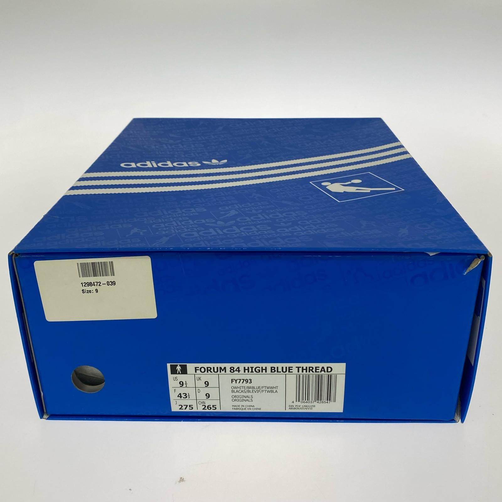 スニーカー FORUM 84 HIGH BLUE THREAD (27.5) 27.5cm (US9 1/2 UK9 EU45)