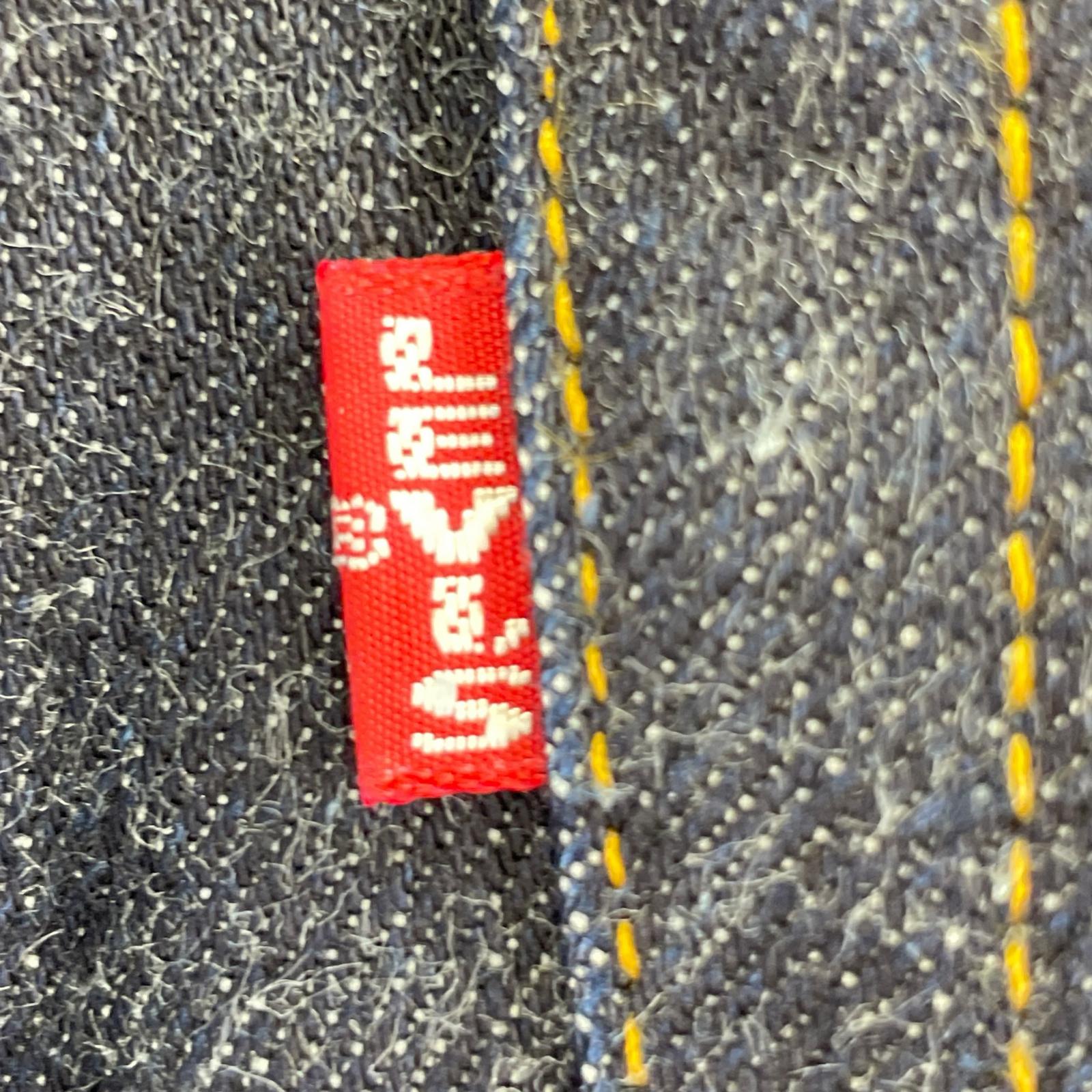 デニムパンツ 201XX 98年製 ボタン裏555 201-0003 34 ネイビー