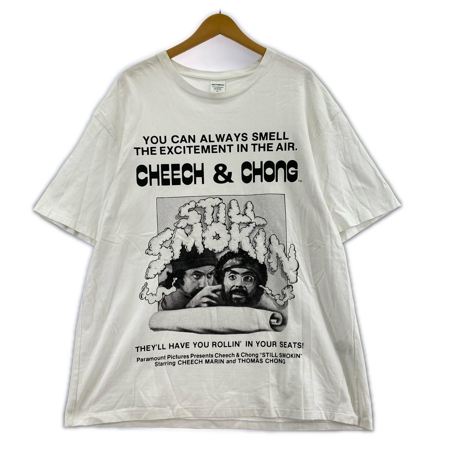 半袖Ｔシャツ CHEECH＆CHONG 白（XL) ホワイト