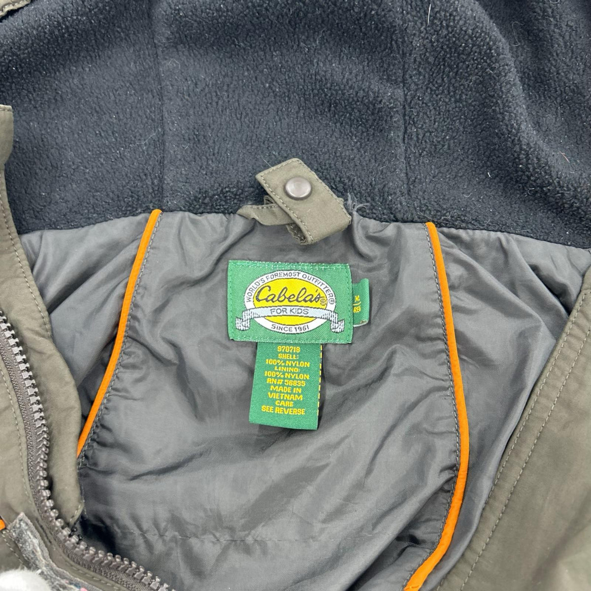 ジャケット Cabela's ﾅｲﾛﾝｼﾞｬｹｯﾄ XL ｶｰｷ