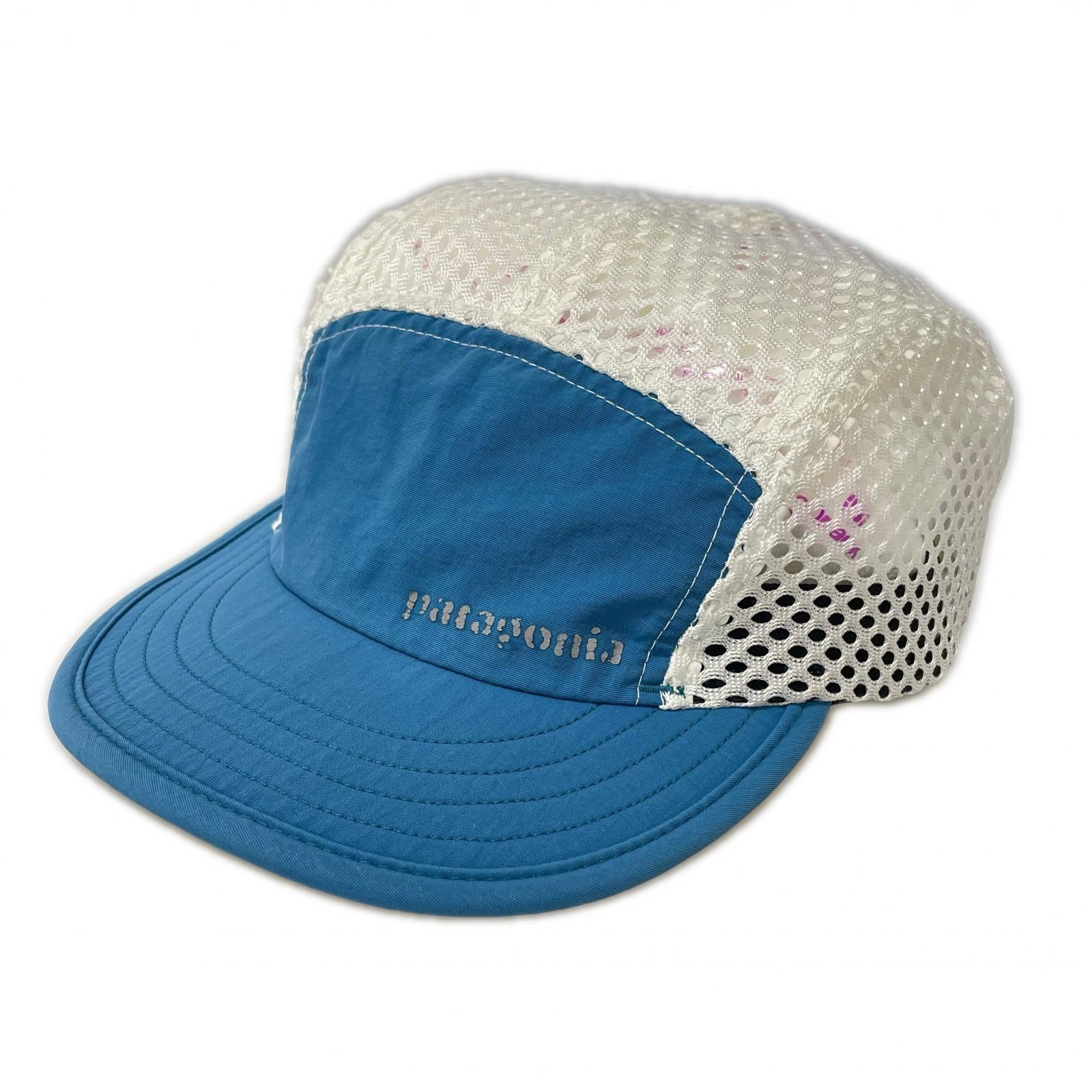 キャップ Duckbill Cap ﾒｯｼｭ 青白