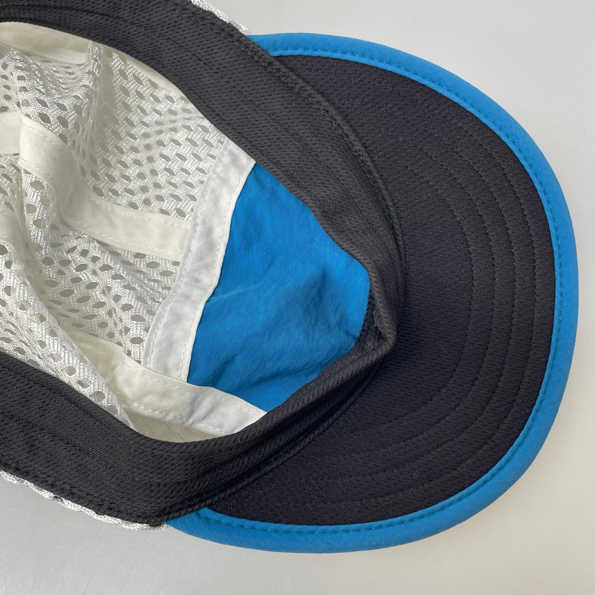 キャップ Duckbill Cap ﾒｯｼｭ 青白