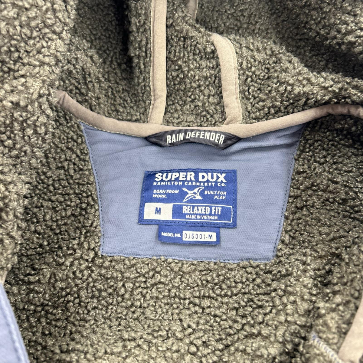 ジャケット SUPER DUX アクティブジャケット (M) 紺 M グレー