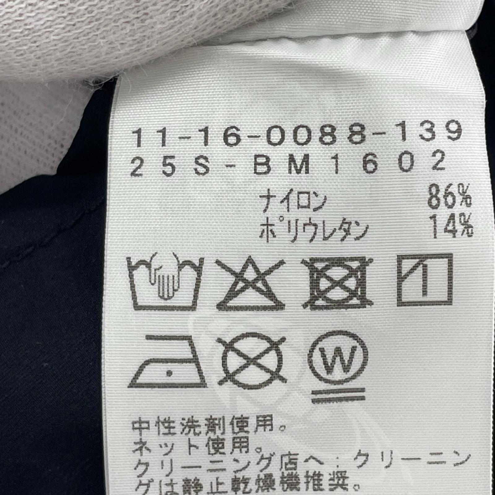 テーラードジャケット 25ss 撥水テックブレザー S ブラック