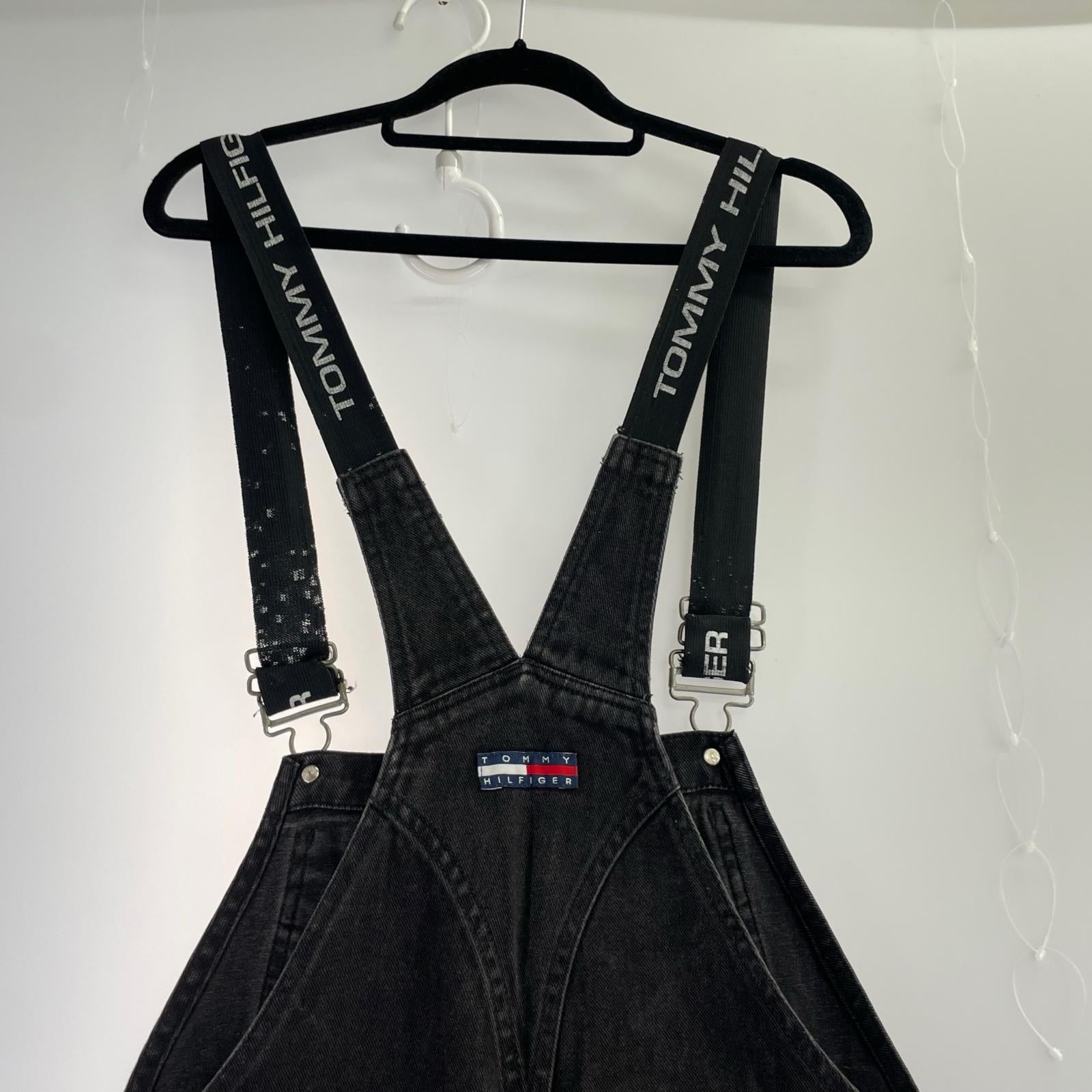オーバーオール 90s ペインター デニムオーバーオール ブラック